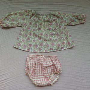 Pink Chicken New York Baby Set 3/6 M
